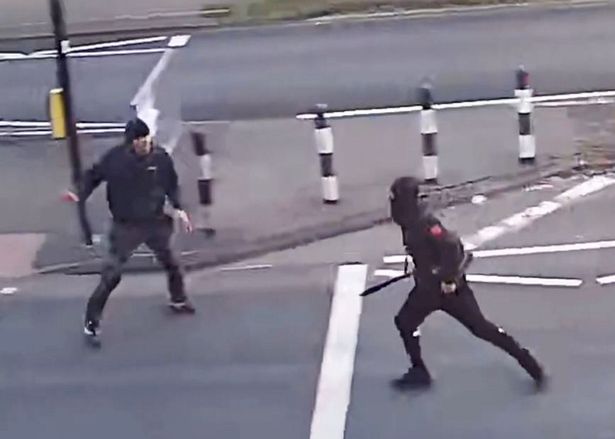 “我的英雄灵魂伴侣为了保护我们的儿子不受僵尸刀疯子的伤害,像公路上的死尸一样死去了”