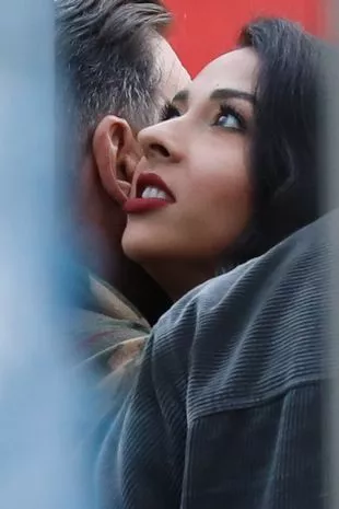 尼克·诺尔斯在回归《舞动奇迹》时得到了未婚妻的好运之吻