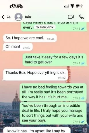 丽贝卡·瓦尔迪与伊恩·李的恩怨在私人短信中全面曝光,令人震惊