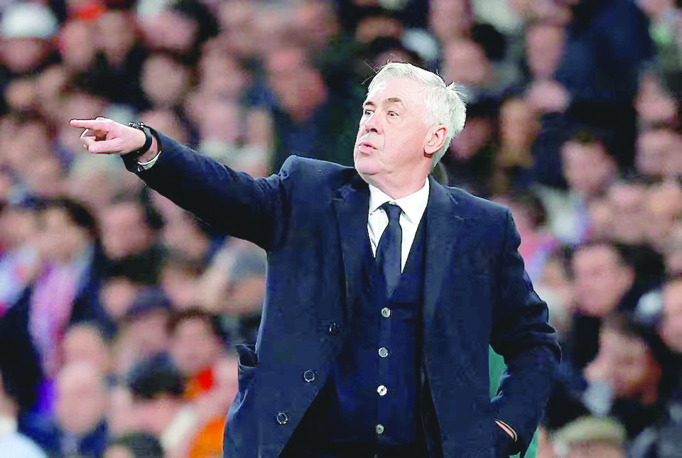 Mbappe不连贯“正常”，Ancelotti