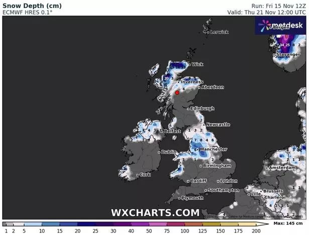 由于英国人准备迎接冷空气，本周所有地区都将错过降雪