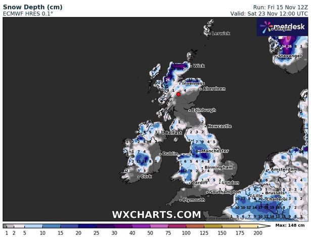 由于英国人准备迎接冷空气,本周所有地区都将错过降雪